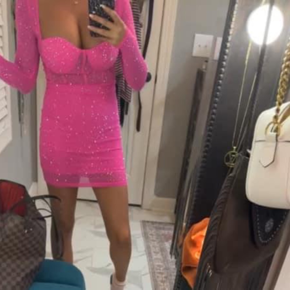 Size small rhinestone dress